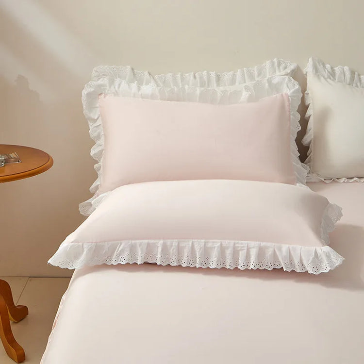 ♡ Sweet Anastasia Ruffled Pillow Cases