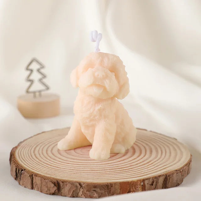 ♡ Cute Puppy Candles