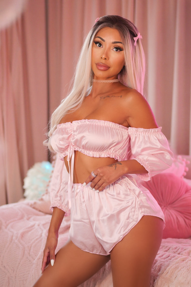 ♡ Darling Satin Dream Set