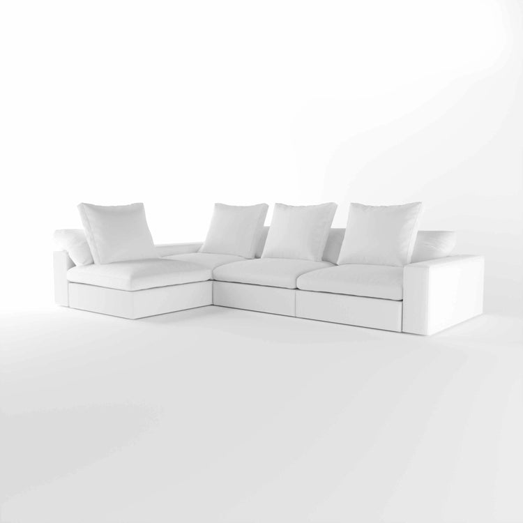 Modern Cloud Sofas Puffs Lounge Chair White Accent Chairs Nordic Floor Modular Sofa Children Sleeper Sillones Home Furniture